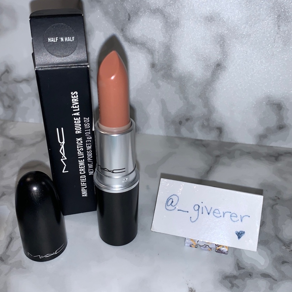 NIB HALF N HALF Amplified Lipstick MAC